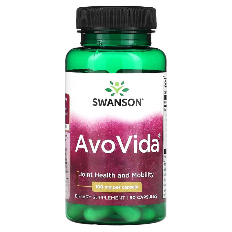 Swanson AvoVida 100 mg 60 Capsules 3 Swanson AvoVida 100 mg 60 Capsules 087614021942