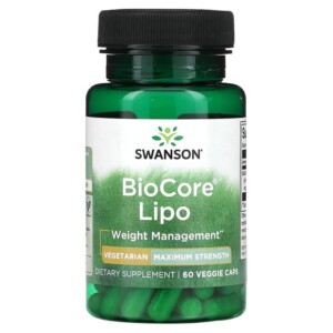 Swanson BioCore Lipo Maximum Strength 60 Veggie Caps 087614026664