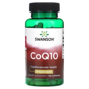 Swanson CoQ10 30 mg 120 Capsules 087614016306