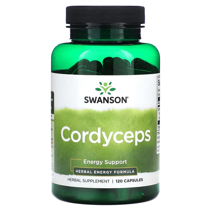 Swanson Cordyceps 120 Capsules 3 Swanson Cordyceps 120 Capsules 087614117164