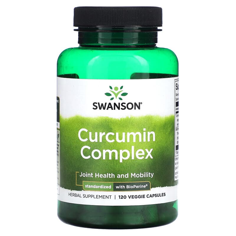 Swanson Curcumin Complex 120 Veggie Capsules 3 Swanson Curcumin Complex 120 Veggie Capsules 087614142845
