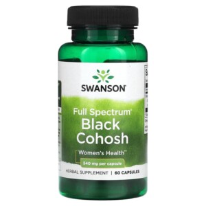 Swanson Full Spectrum Black Cohosh 540 mg 60 Capsules 087614113449