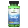 Swanson GABA Maximum Strength 750 mg 60 Veggie Strength 087614026763