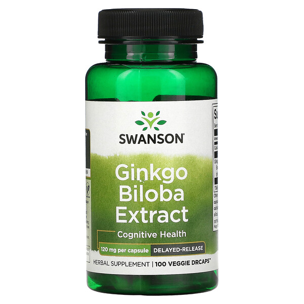 Mua Swanson Ginkgo Biloba Extract 120 mg 100 Veggie DRcaps giảm giá rẻ Hà nội TPHCM