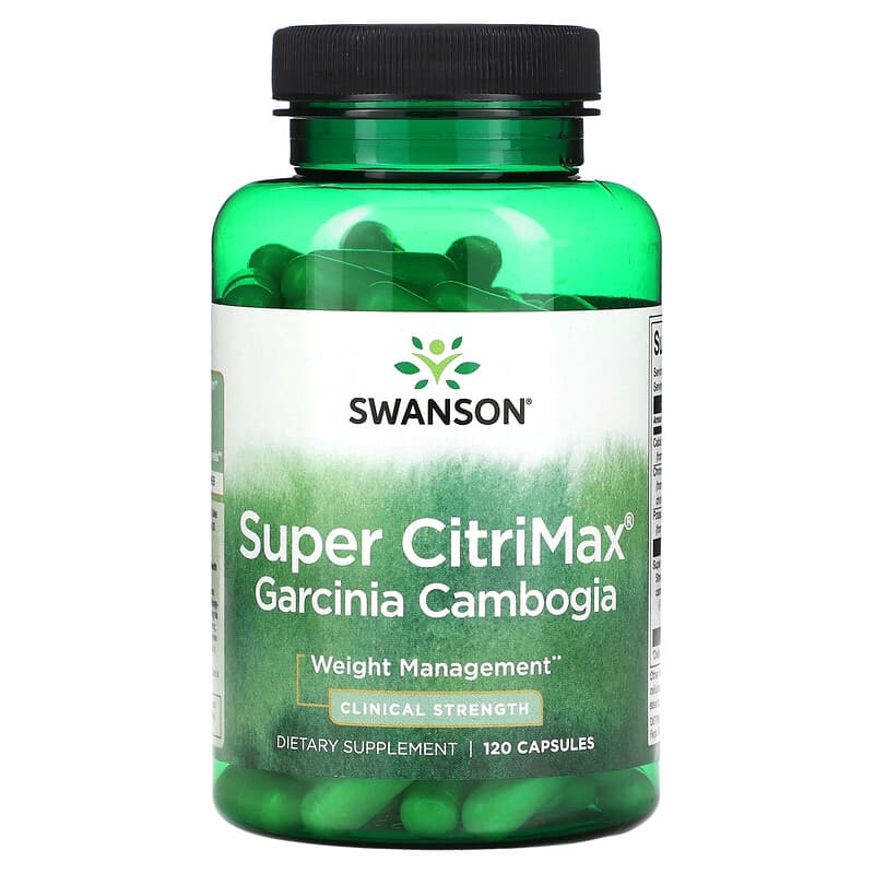 Swanson Super CitriMax Garcinia Cambogia 120 Capsules 3 Swanson Super CitriMax Garcinia Cambogia 120 Capsules 087614040516