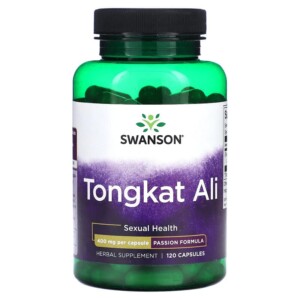 Swanson Tongkat Ali 400 mg 120 Capsules 087614080130