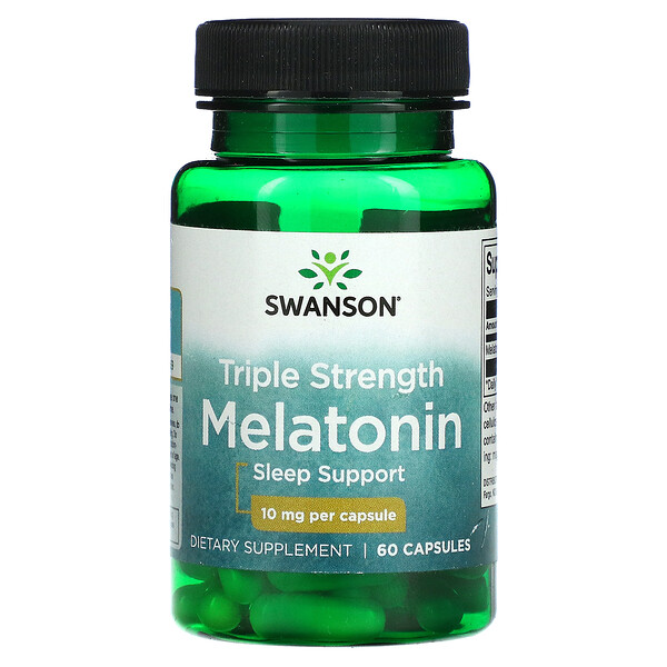 Mua Swanson Triple Strength Melatonin 10 mg 60 viên giảm giá rẻ Hà nội TPHCM