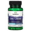 Swanson Zinc Citrate 50 mg 60 Capsules 087614113746