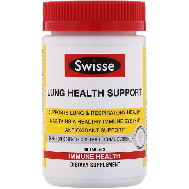 Swisse Ultiboost Lung Health Support 90 viên 3 swisse ultiboost lung health support 90 tablets 89527