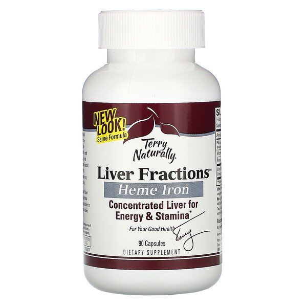 Terry Naturally Liver Fractions 90 viên 3 terry naturally liver fractions 90 capsules 24430
