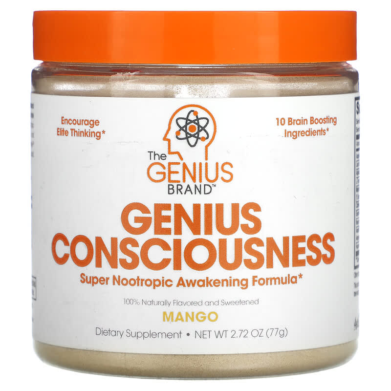 The Genius Brand Genius Consciousness Mango 2.72 oz (77 g) 3 The Genius Brand Genius Consciousness Mango 2.72 oz (77 g) 850098008903