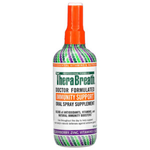 TheraBreath Immunity Support Oral Spray Supplement 10 fl oz (296 ml) 697029633953