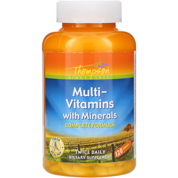 Thompson Multi-Vitamins with Minerals 120 Tablets 1 Mua Thompson Multi-Vitamins with Minerals 120 viên giảm giá rẻ Hà nội TPHCM