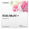 Thorne Kids Multi+ Ages 4-12 Strawberry Kiwi 30 Nutrient Discs 693749013372