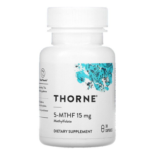 Thorne Research 5-MTHF 15 mg 30 viên 3 thorne research 5 mthf 15 mg 30 capsules 82153