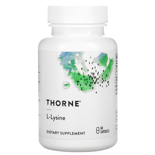 Thorne Research L-Lysine 60 viên 3 thorne research l lysine 60 capsules 18498