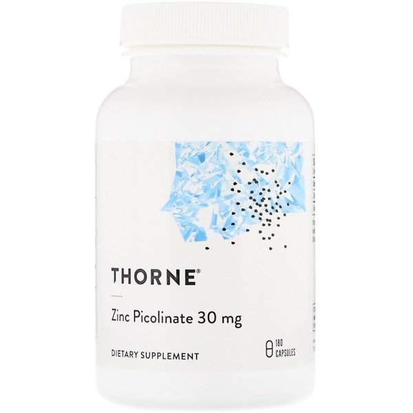 Mua Thorne Research Zinc Picolinate 30 mg 180 viên giảm giá rẻ Hà nội TPHCM