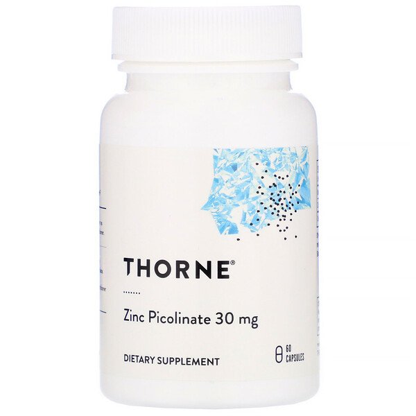 Thorne Research Zinc Picolinate 30 mg 60 viên 3 thorne research zinc picolinate 30 mg 60 capsules 71893
