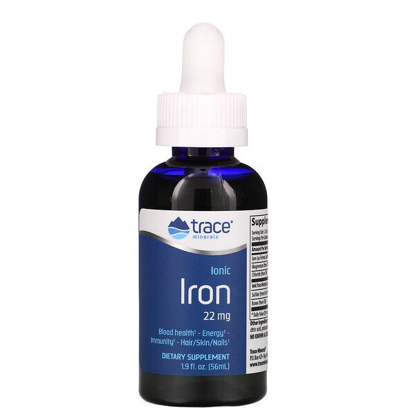 Mua Trace Minerals Research Ionic Iron 22 mg 1.9 oz 56 ml giảm giá rẻ Hà nội TPHCM