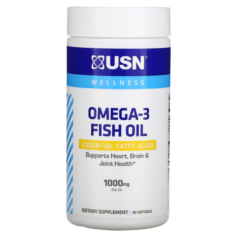USN Omega-3 Fish Oil 1.000 mg 90 Softgels 3 USN Omega-3 Fish Oil 1.000 mg 90 Softgels 6009544939078