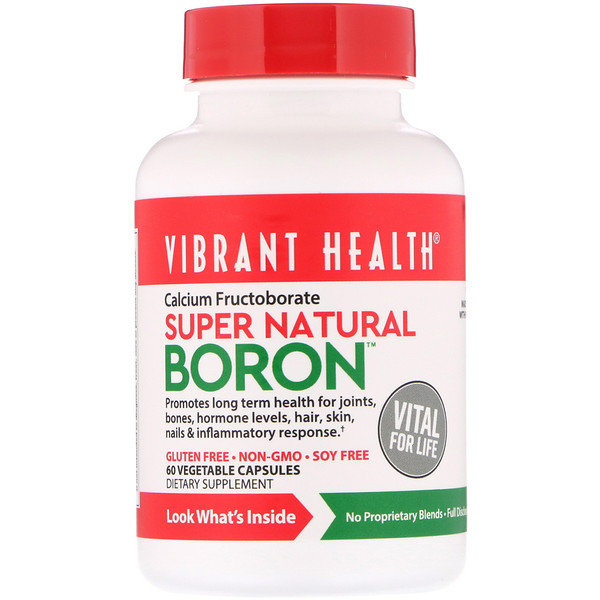 Vibrant Health Boron 60 Vegetable Capsules 2 Mua Vibrant Health Super Natural Boron 60 Vegetable viên giảm giá rẻ Hà nội TPHCM