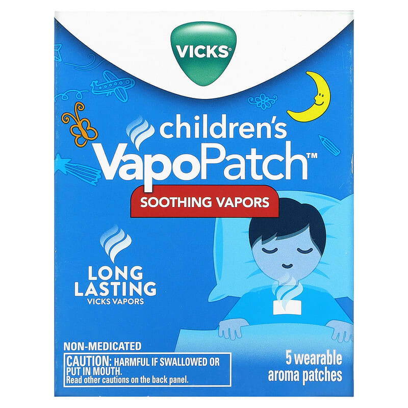 Vicks Children's VapoPatch 5 Wearable Aroma Patches 3 Vicks Children's VapoPatch 5 Wearable Aroma Patches 323900040588