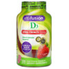 VitaFusion Extra Strength D3 Bone & Immune Support Natural Strawberry Flavor 37.5 mcg 120 Gummies 027917000282