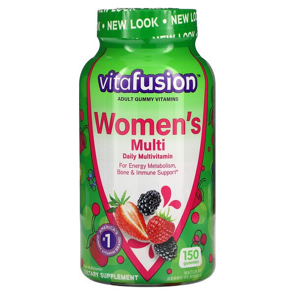 Mua VitaFusion Women's Multi Daily Multivitamin Natural Berry 150 Gummies giảm giá rẻ Hà nội TPHCM