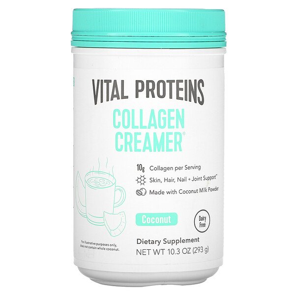 Vital Proteins Collagen Creamer Coconut 10.3 oz (293 g) 3 vital proteins collagen creamer coconut 10 3 oz 293 g 85281