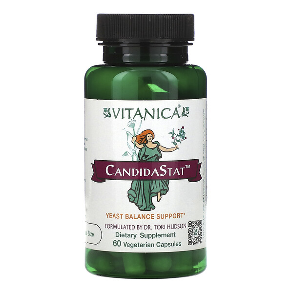Vitanica CandidaStat Yeast Balance Support 60 viên 3 vitanica candidastat yeast balance support 60 vegetarian capsules 42604