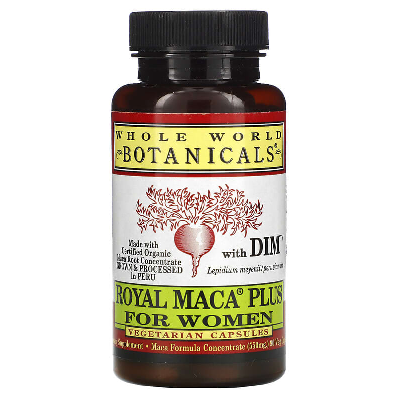 Whole World Botanicals Royal Maca Plus For Women 550 mg 90 Veggie Caps 3 Whole World Botanicals Royal Maca Plus For Women 550 mg 90 Veggie Caps 691195001080