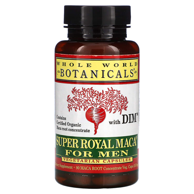 Whole World Botanicals Super Royal Maca For Men 500 mg 90 Vegetarian Capsules 3 Whole World Botanicals Super Royal Maca For Men 500 mg 90 Vegetarian Capsules 691195001073