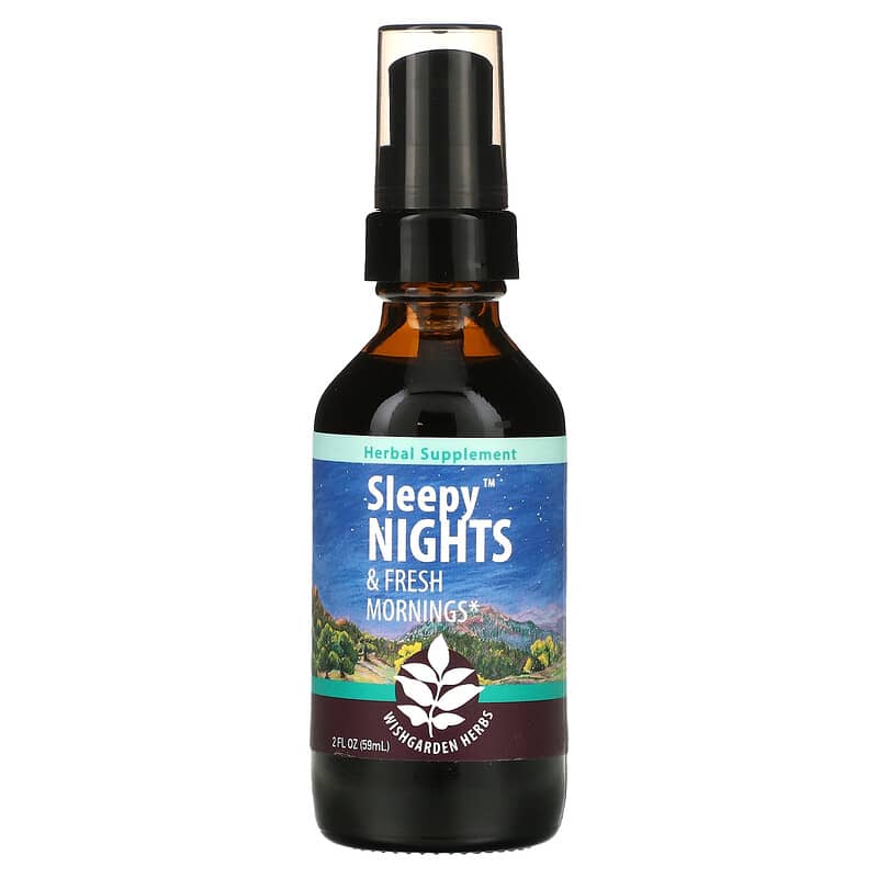 WishGarden Herbs Sleepy Nights & Fresh Mornings 2 fl oz (59 ml) 3 WishGarden Herbs Sleepy Nights & Fresh Mornings 2 fl oz (59 ml) 656490556727