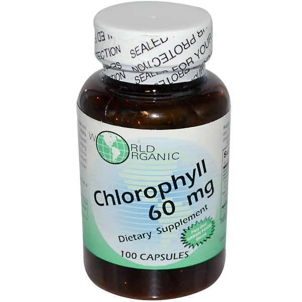 Mua World Organic Chlorophyll 60 mg 100 viên giảm giá rẻ Hà nội TPHCM