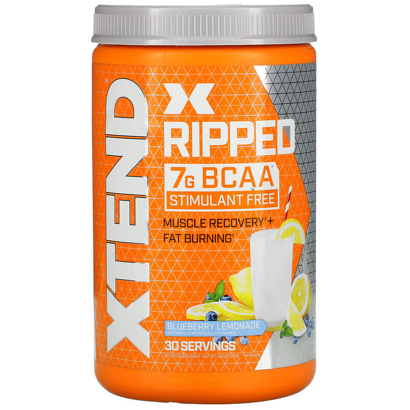 Xtend Ripped 7G BCAAs Blueberry Lemonade 1.09 lbs (495 g) 3 Xtend Ripped 7G BCAAs Blueberry Lemonade 1.09 lbs (495 g) 842595103151