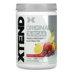 Xtend The Original 7G BCAA Knockout Fruit Punch 14.3 oz (405 g) 812135020286