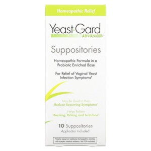YeastGard Advanced Yeast Gard Suppositories 10 Suppositories 012277662010