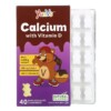 Yum-Vs Calcium with Vitamin D White Chocolate 40 Bears 899105001179