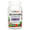 Yum-Vs Multivitamin & Multimineral With Iron Grape & Berry 120 Chewable Tablets 810048610594