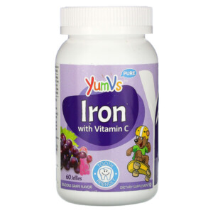 Mua YumV's Pure Iron with Vitamin C Grape 60 Jellies giảm giá rẻ Hà nội TPHCM