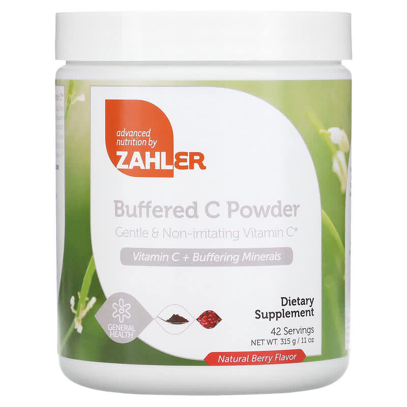 Zahler Buffered C Powder Natural Berry 11 oz (315 g) 3 Zahler Buffered C Powder Natural Berry 11 oz (315 g) 848998082482