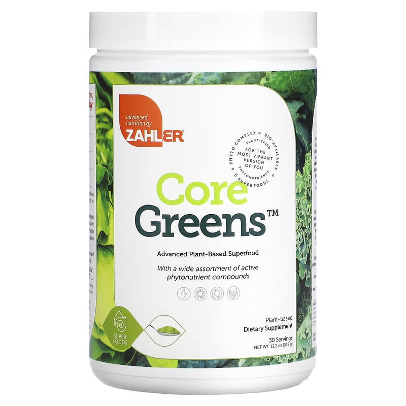 Zahler Core Greens 12.2 oz (345 g) 3 Zahler Core Greens 12.2 oz (345 g) 848998082512