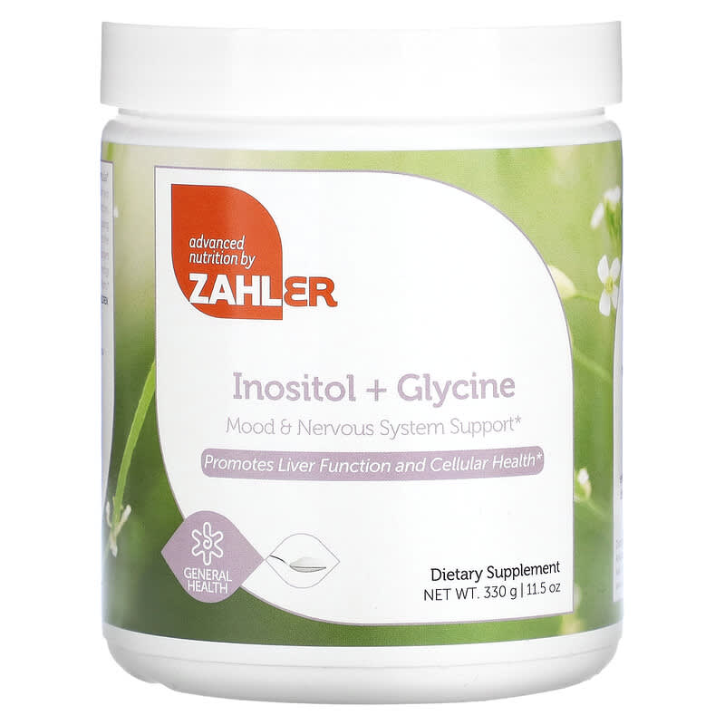 Zahler Inositol + Glycine 11.5 oz (330 g) 3 Zahler Inositol + Glycine 11.5 oz (330 g) 848998082536