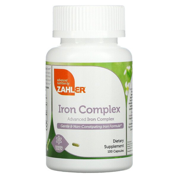 Mua Zahler Iron Complex Advanced Iron Complex 100 viên giảm giá rẻ Hà nội TPHCM