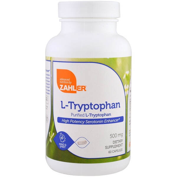 Mua Zahler L-Tryptophan Purified L-Tryptophan 500 mg 60 viên giảm giá rẻ Hà nội TPHCM