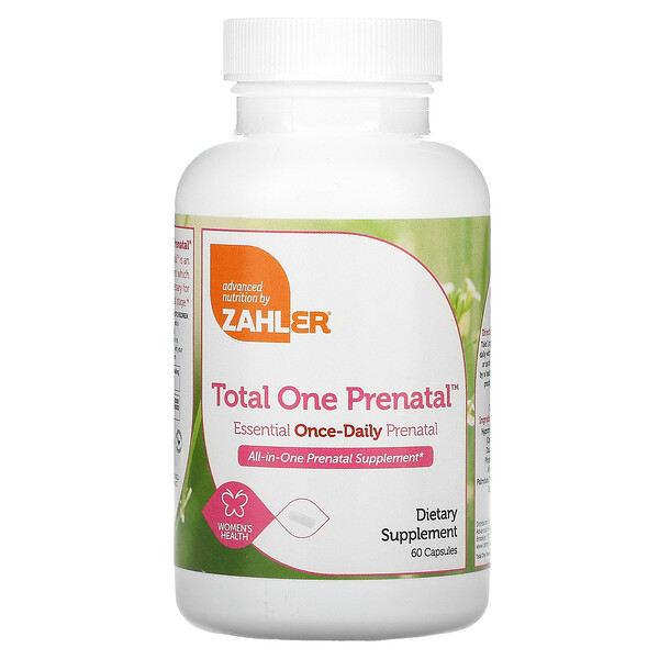 Mua Zahler Total One Prenatal Essential Once-Daily Prenatal 60 Capsules giảm giá rẻ Hà nội TPHCM