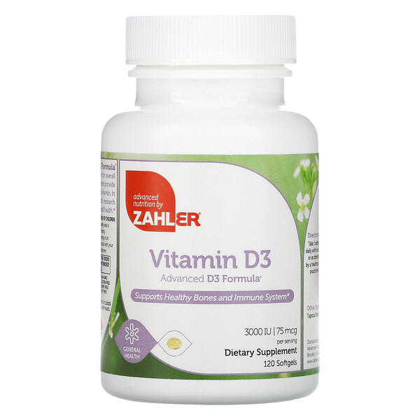 Mua Zahler Vitamin D3 Advanced D3 Formula 75 mcg 3