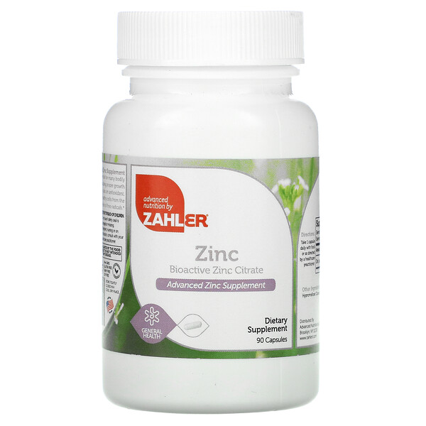 Zahler Zinc Bioactive Zinc Citrate 90 Capsules 2 Mua Zahler Zinc Bioactive Zinc Citrate 90 viên giảm giá rẻ Hà nội TPHCM