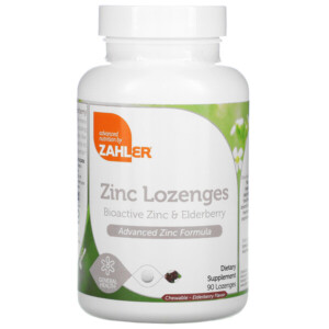 Mua Zahler Zinc Lozenges Bioactive Zinc & Elderberry Elderberry 90 Chewable Lozenges giảm giá rẻ Hà nội TPHCM