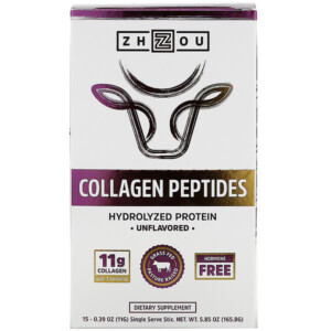 Mua Zhou Nutrition Collagen Peptides Hydrolyzed Protein Unflavored 15 Stix 0.39 oz 11 g Each giảm giá rẻ Hà nội TPHCM